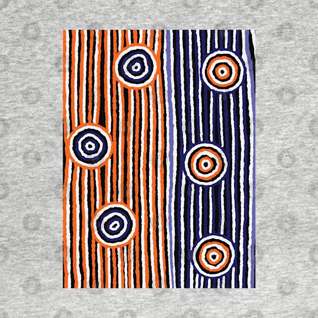 Aboriginal Art - Scar Tree by hogartharts